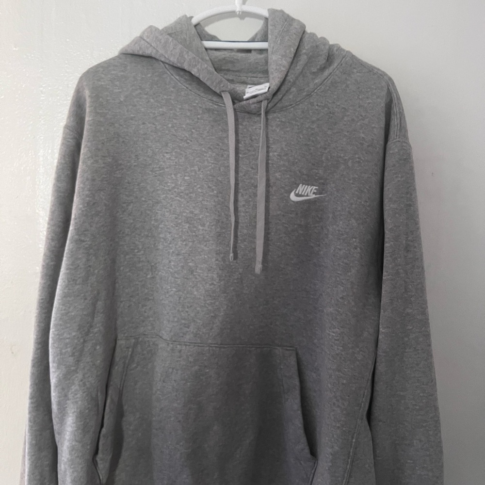 Nike Gray Sweatshirt Athletic Hoodie